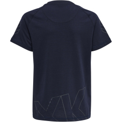 hummel Cima XK kurzarm Fitnessshirt Kinder marine 152
