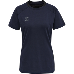 hummel Cima XK kurzarm Fitnessshirt Damen marine XXL