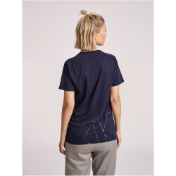 hummel Cima XK kurzarm Fitnessshirt Damen marine XXL