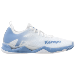 Kempa Wing Lite 2.0 Handballschuhe wei&szlig;/lake blau