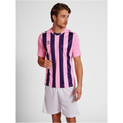 hummel Core XK Striped gestreiftes Trikot Herren cotton candy/acai 3XL