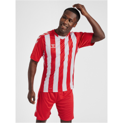 hummel Core XK Striped gestreiftes Trikot Herren true red/white 3XL
