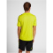 hummel Core XK Striped gestreiftes Trikot Herren lime popsicle/black S