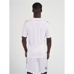 hummel Core XK Striped gestreiftes Trikot Herren white/black 3XL