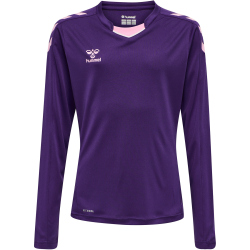 hummel Core XK langarm TrikotKinder acai 128