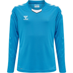 hummel Core XK langarm Trikot Kinder blue danube 116