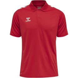 hummel Core XK Funktions-Poloshirt true red S