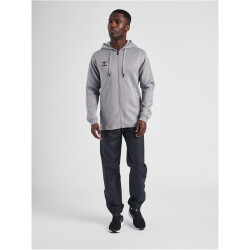 hummel Core XK Poly Kapuzenjacke grey melange 3XL