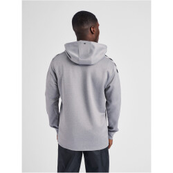 hummel Core XK Poly Kapuzenjacke grey melange 3XL