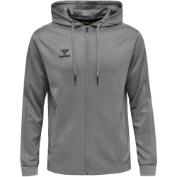 hummel Core XK Poly Kapuzenjacke grey melange S