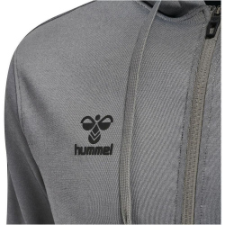 hummel Core XK Poly Kapuzenjacke grey melange XL