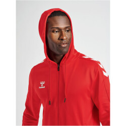 hummel Core XK Poly Kapuzenjacke true red 3XL