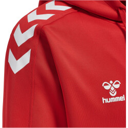 hummel Core XK Poly Kapuzenjacke true red M