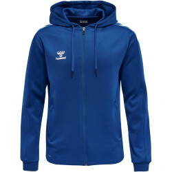 hummel Core XK Poly Kapuzenjacke true blue L