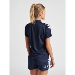 hummel Core XK Funktions-Poloshirt Damen marine XXL