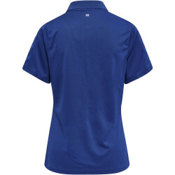 hummel Core XK Funktions-Poloshirt Damen true blue XXL
