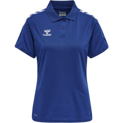 hummel Core XK Funktions-Poloshirt Damen true blue XXL