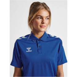 hummel Core XK Funktions-Poloshirt Damen true blue XXL
