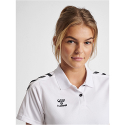 hummel Core XK Funktions-Poloshirt Damen white XXL