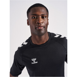 hummel Core XK Poly Trainingsshirt Herren black XXL