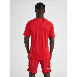 hummel Core XK Poly Trainingsshirt Herren true red M
