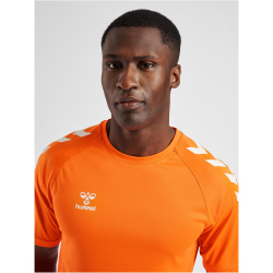hummel Core XK Poly Trainingsshirt Herren orange tiger M