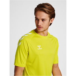 hummel Core XK Poly Trainingsshirt Herren blazing yellow M