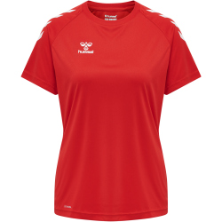 hummel Core XK Poly Trainingsshirt Damen true red M