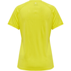 hummel Core XK Poly Trainingsshirt Damen blazing yellow XXL