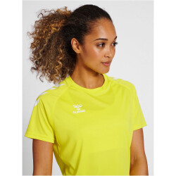 hummel Core XK Poly Trainingsshirt Damen blazing yellow XXL