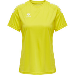 hummel Core XK Poly Trainingsshirt Damen blazing yellow S