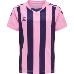 hummel Core XK gestreiftes Trikot Kinder cotton candy/acai 116