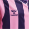 hummel Core XK gestreiftes Trikot Kinder cotton candy/acai 116