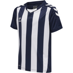 hummel Core XK gestreiftes Trikot Kinder marine/white 116