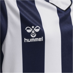 hummel Core XK gestreiftes Trikot Kinder marine/white 116