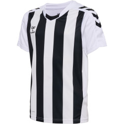 hummel Core XK gestreiftes Trikot Kinder white/black 116