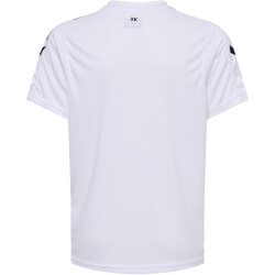 hummel Core XK gestreiftes Trikot Kinder white/black 152