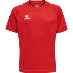 hummel Core XK Poly Trainingsshirt Kinder true red 128