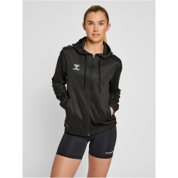 hummel Core XK Poly Kapuzenjacke Damen black M