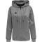 hummel Core XK Poly Kapuzenjacke Damen grey melange XL