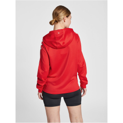 hummel Core XK Poly Kapuzenjacke Damen true red XXL