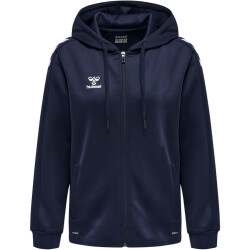 hummel Core XK Poly Kapuzenjacke Damen marine XL