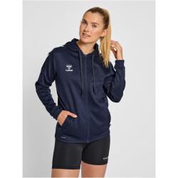 hummel Core XK Poly Kapuzenjacke Damen marine XL