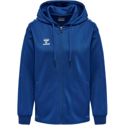 hummel Core XK Poly Kapuzenjacke Damen true blue XXL