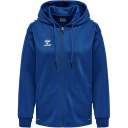 hummel Core XK Poly Kapuzenjacke Damen true blue XL