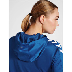 hummel Core XK Poly Kapuzenjacke Damen true blue XS