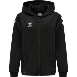 hummel Core XK Poly Kapuzenjacke Kinder black 116