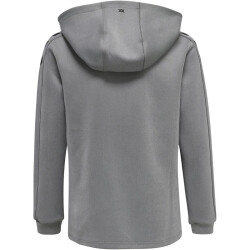 hummel Core XK Poly Kapuzenjacke Kinder grey melange 116