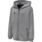 hummel Core XK Poly Kapuzenjacke Kinder grey melange 152