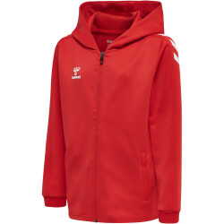 hummel Core XK Poly Kapuzenjacke Kinder true red 116